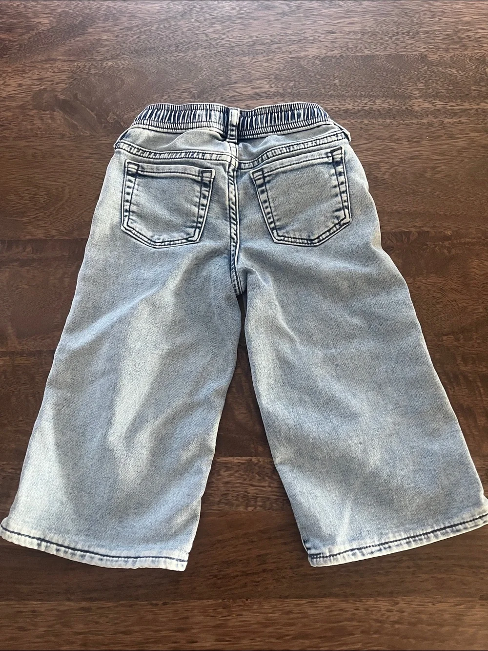 GAP Light Wash Drawstring Kids Jeans 2T